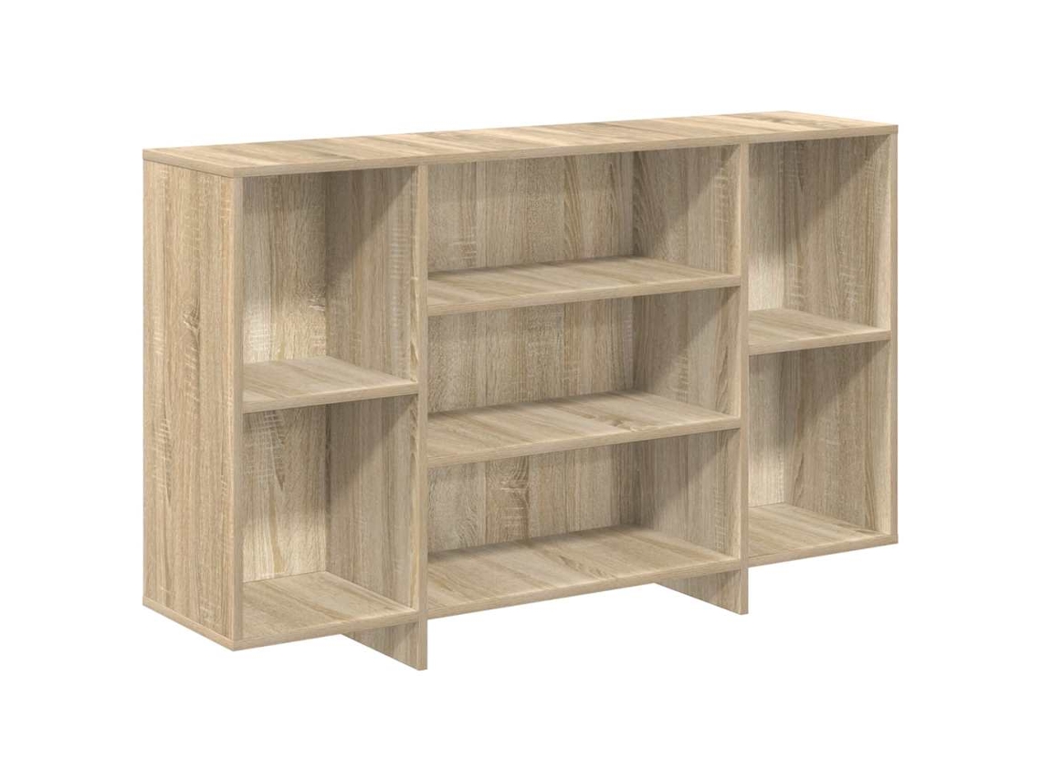 Aparador derivado de madera de roble Sonoma (120 x 30 x 75 cm)