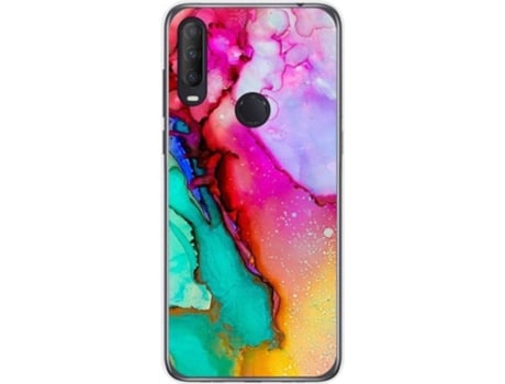 Carcasa Alcatel 1S 2020 TUMUNDOSMARTPHONE Dibujos Multicolor