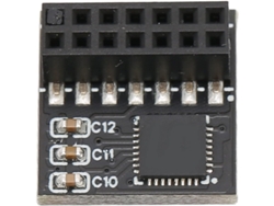 Módulo De Cifrado De Seguridad Tpm 2.0 Con Interfaz Lpc Para Placas Base De 14 Pines.