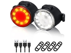 Luz trasera YIZHOOD 6 modos de brillo DES1213 (negro)