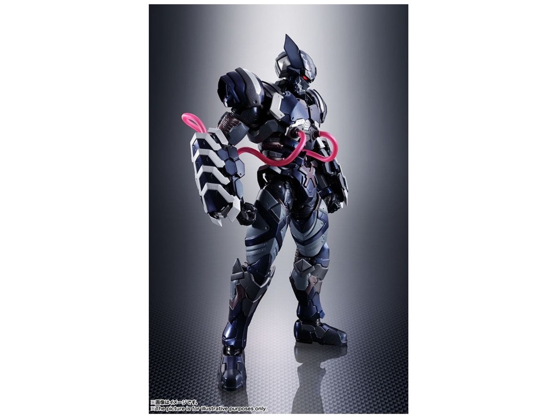Figura de Wolverine Venom de Tamashii Nations Sh Figuarts Marvel Tech No Symbiote