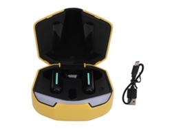Fones De Ouvido Bluetooth Sem Fio Com Luz De Respiração Cool Para Jogos Estéreo Com Estojo De Carregamento