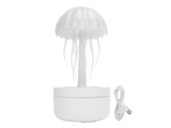 Humidificador Medusa Con Luz Led Giratoria, Difusor De Aceites Esenciales, 300 Ml, Para Dormitorio/oficina.