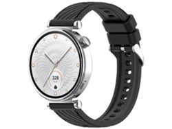 Correa Para Huawei Watch Gt5 41Mm Correa De Silicona Rayada (Negra) GERTIZ