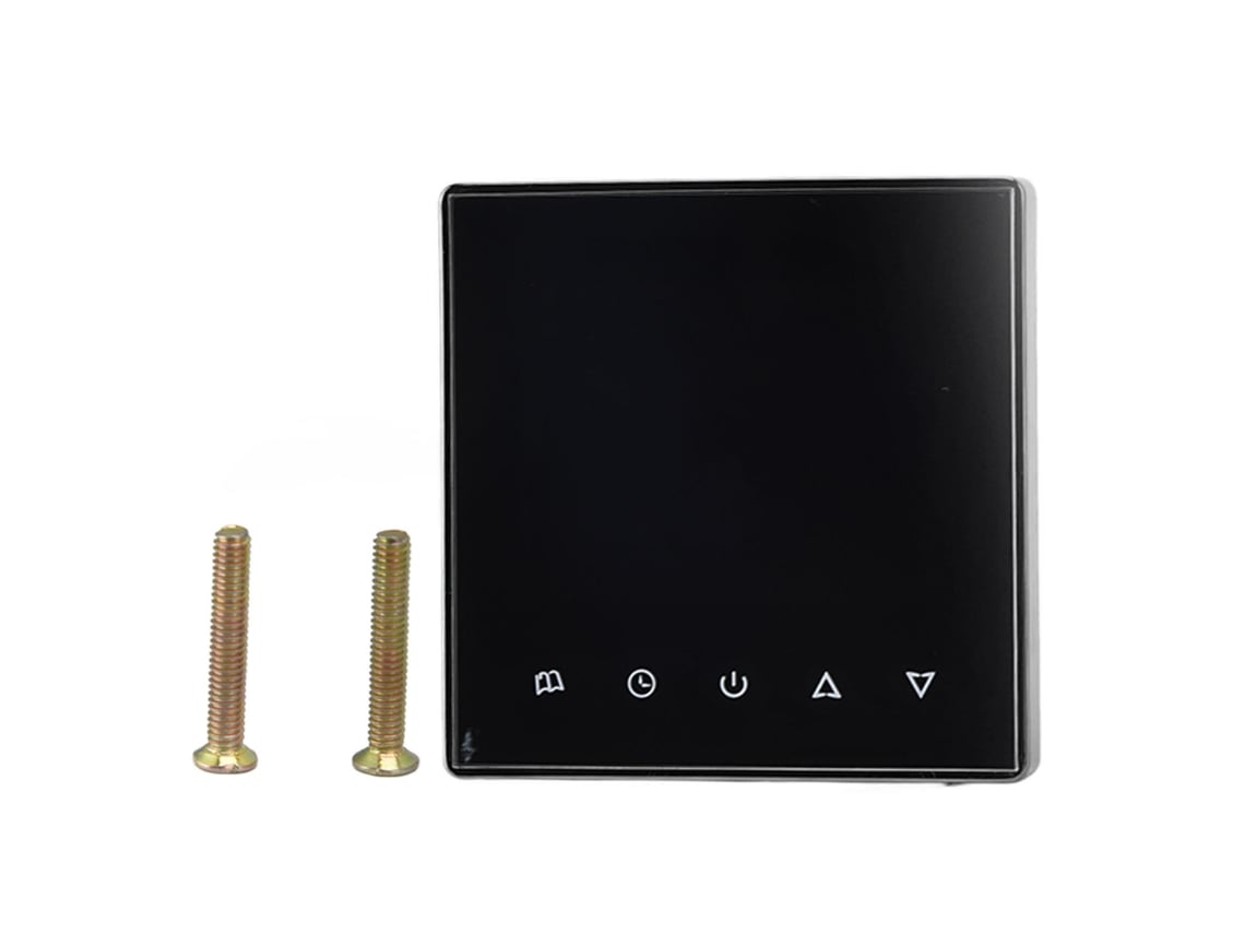Termostato Inteligente Programable Para Aire Acondicionado Y Calefacción Eléctrica, 220 V, Gris.