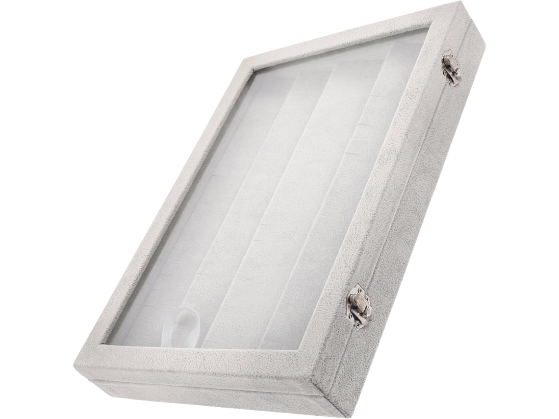 Caja Transparente Para Guardar Joyas, Organizador De Pendientes, Estuche De Viaje Para Objetos Pequeños.
