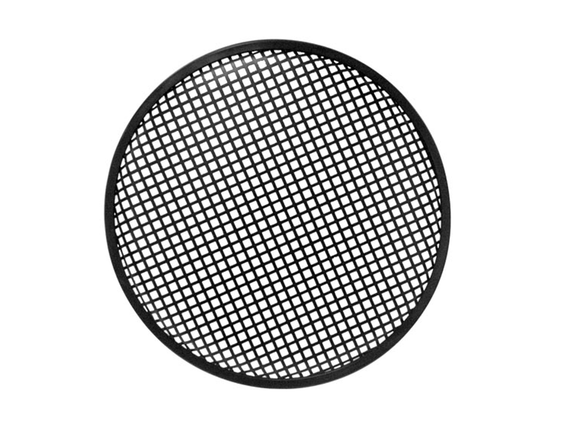 Rejilla de altavoz de metal negro de 12 VELLEMAN
