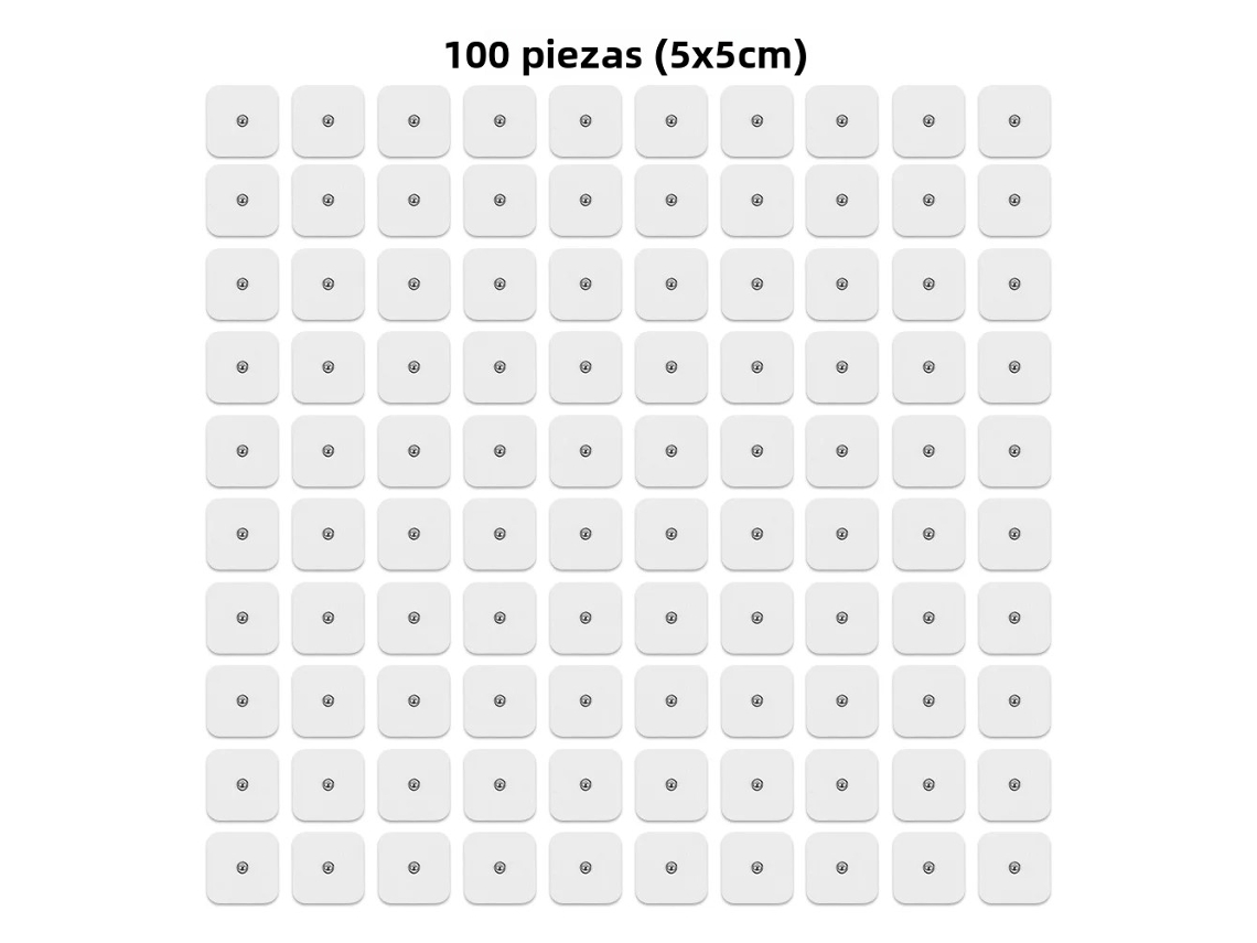 (100 Piezas, 5x5cm) Parches De Estimulación Muscular Ems Para Masaje.