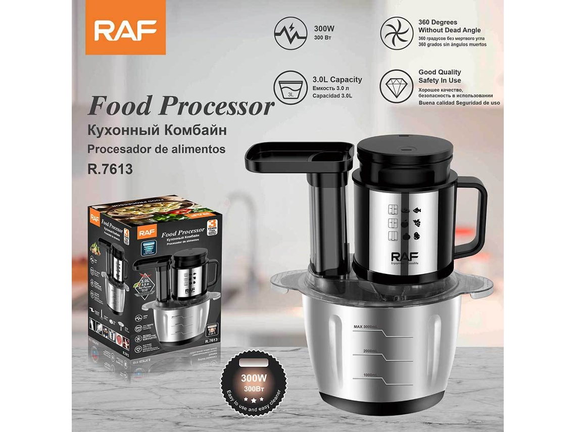 Moedor de Carne MDUG, 3L, europeu, multifuncional
