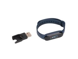 Pulseira Inteligente Com Contador De Passos Monitor De Frequência Cardíaca Sono App Bluetooth 4.0 Impermeável