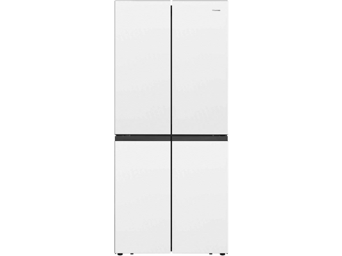 Hisense Rq563n4gw1 Side by americano sistema no frost 181x80cm frigorifico 4 puertas de cristal total capacidad neta 467 l 1.81 metros alto blanco multi air flow 181 454 450