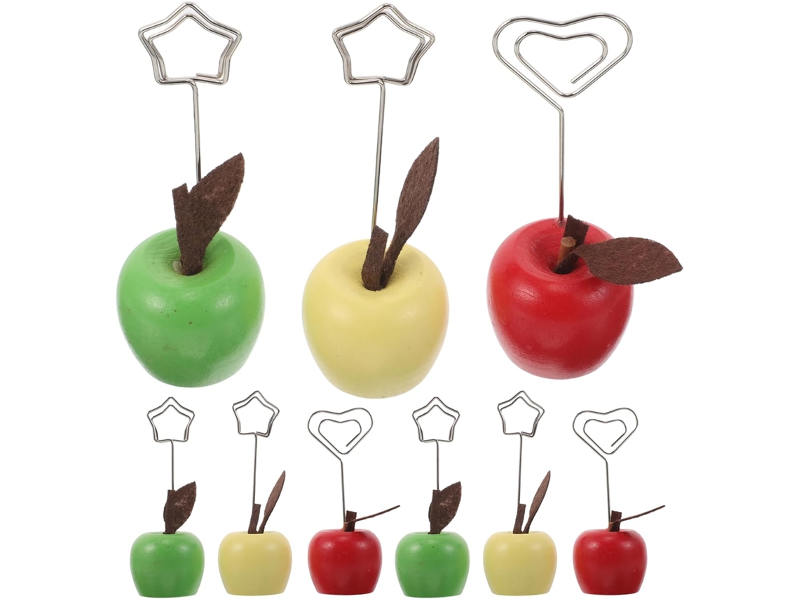 Besportble Soporte De Madera Con Forma De Fruta Y Caramelos Para Decoración De Oficina Y Para Mostrar Fotos...