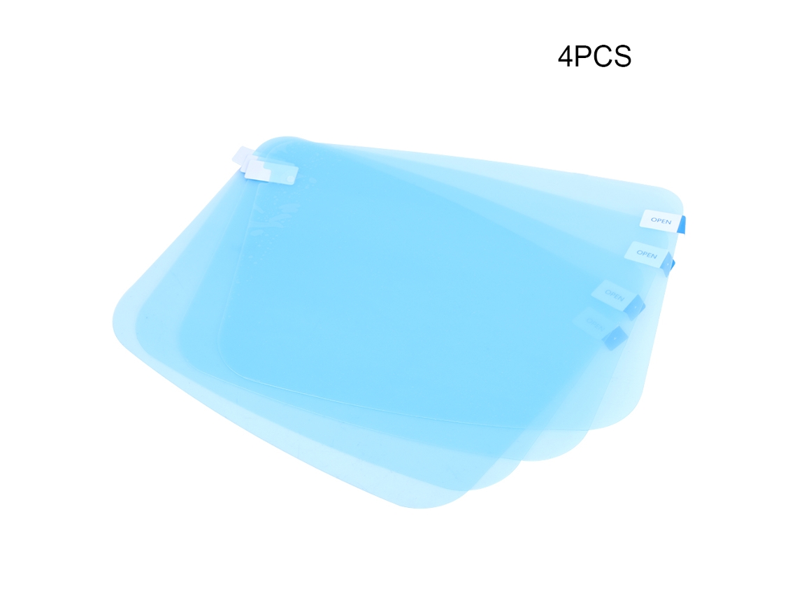 4 Lentes De Doble Capa Transparentes Antivaho Para Protector Facial De Cocina