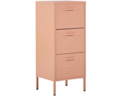 Mueble de oficina BELIANI Wostok de Acero Rosa 43x40x103