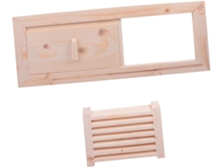Kit De Ventilación Para Sauna De Madera De Cedro