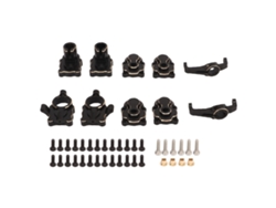 Portal Housing Em Latão Completo E Peças De Eixo Para Carro Rc Fms Fcx24 1/24