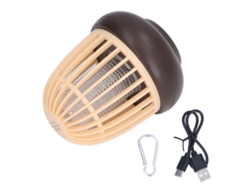Lámpara antimosquitos USB, recargable con descarga eléctrica, sin olor, para exteriores, sala de estar, cocina, dormitorio y oficina.
