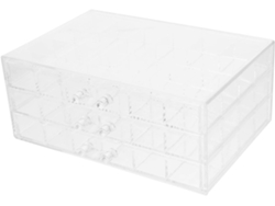 Caja De Almacenamiento Acrílica Para Joyas Y Pendientes, Organizador De Cuentas