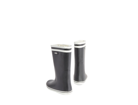 Botas de Mujer AIGLE Lluvia Malouine Fur Azul (40)