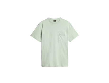 Camiseta para Hombre NAPAPIJRI (M - Azul)