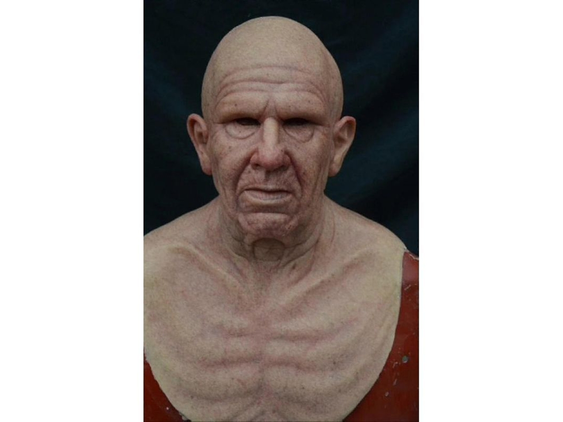 Máscara Facial Masculina Realista De Látex Para Disfraz De Fiesta De Halloween