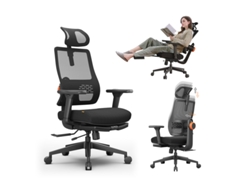 Silla ergonómica Newtral Magich BP con reposapiés