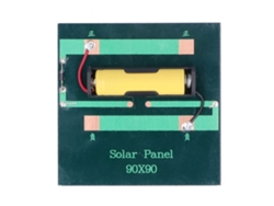 Cargador De Panel Solar De 1w Dc2v Para Pilas Aa De 1,2v.