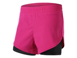 Vlrla-2026pantalones Cortos De Running Para Mujer 2 En 1 Secado Rápido Transpirable Con Forro Largo Para Entrenamiento Y Ciclismo
