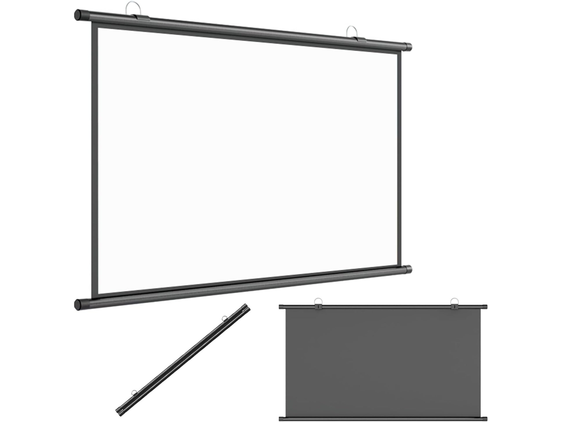 Pantalla De Proyección Portátil Para Exteriores De 60 Pulgadas/72 Pulgadas, 4:3/16:9 Hd, Pantalla De Proyector