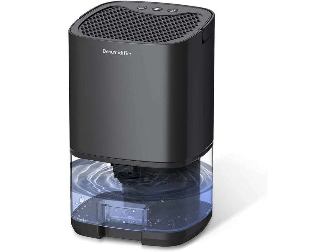 Deshumidificadores eficientes para el hogar, portátiles de 950 ml con apagado automático y luz nocturna de color, funcionamiento silencioso.