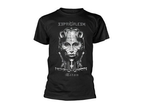 Camiseta ROCKINSTONE Septic Flesh Titan Head (M)