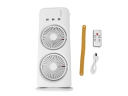 Ventilador nebulizador portátil recargable por USB con batería de 1200 mAh