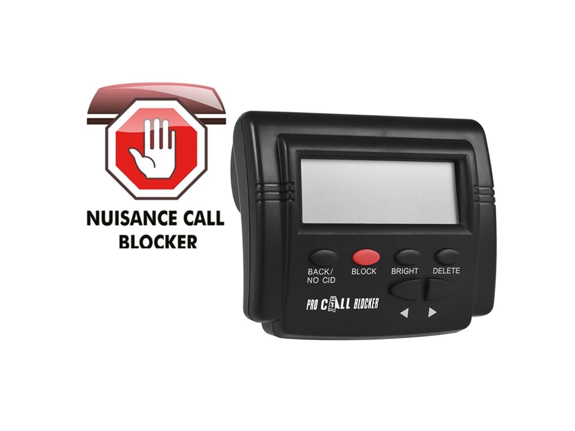 Ct-cid803 Plus Caja De Identificación De Llamadas Bloqueador De Llamadas Con Pantalla Lcd Detener Llamadas Molestas
