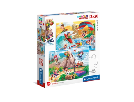 Puzzle CLEMENTONI Let's sport! rompecabezas 20 pieza(s) Deportes