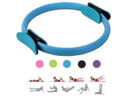 Aro Mágico De Pilates De 38 Cm (15 Pulgadas) Para Ejercicios De Resistencia Y Tonificación Con Doble Agarre.