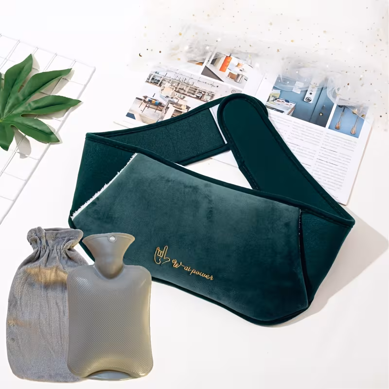 Set de 3 bolsas de agua caliente para dormir y calentar - El regalo perfecto para mujeres - Almohada térmica Stelasplen para abdomen y pelvis