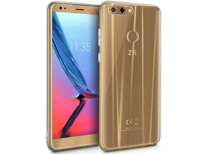 Carcasa ZTE Blade V9 COOL Silicona Transparente