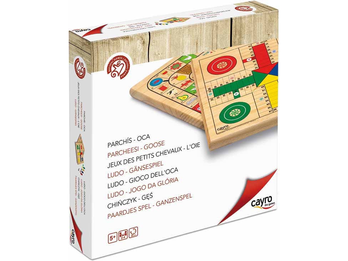 Juego de Mesa CAYRO Tablero con accesorios parchís - oca (Edad Mínima: 5)