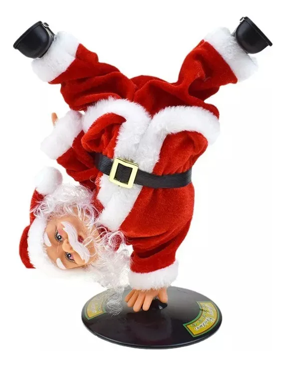 Nuevo muñeco eléctrico de Papá Noel que puede bailar con la boca