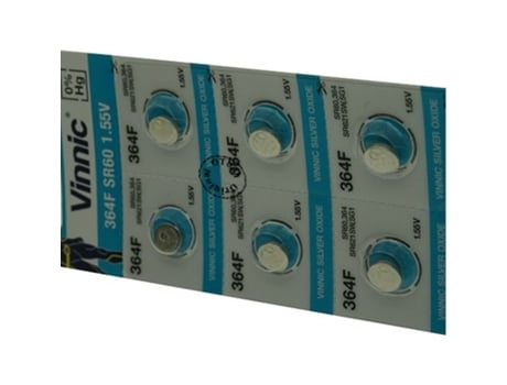 Juego de 10 Pilas OTECH Vinnic para TIMEX T