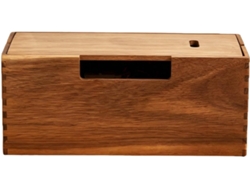 Caja De Almacenamiento De Madera, Organizador, Contenedor De Cables