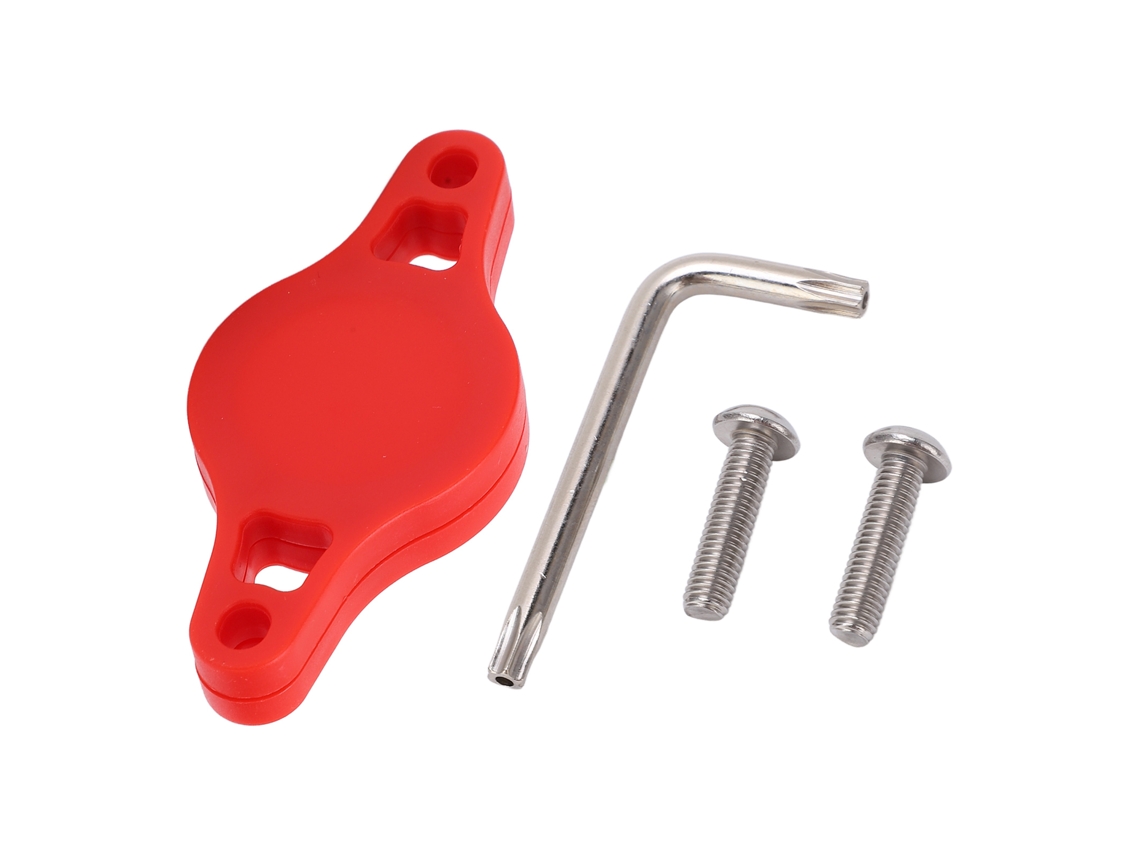 2026-protector De Cubierta Antirrobo Para Localizador De Bicicleta,soporte De Bicicleta Con Rastreador Posicionador Rojo