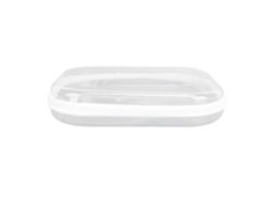 Bolsa Rígida De Pvc Transparente De Gran Capacidad Con Cremallera Para Cosméticos, Juguetes Y Viajes.