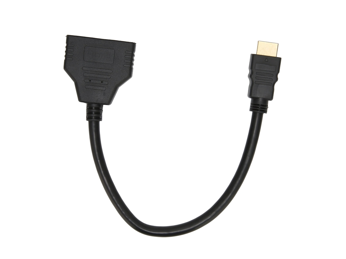 Divisor De Interfaz Multimedia Hd, 1 Entrada, 2 Salidas, Macho A Hembra, Adaptador De Cableado Hd