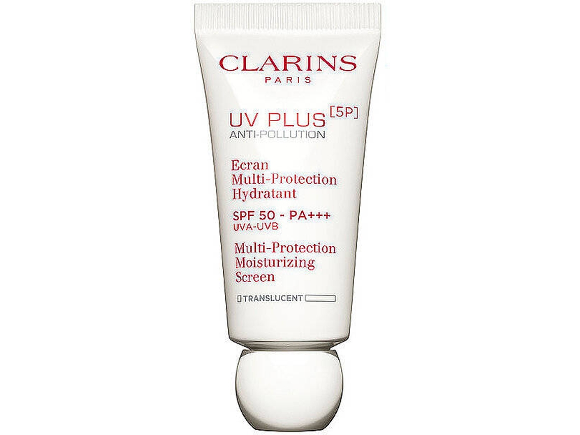 Crema Facial CLARINS Uv Plus [5P] Anti-Pollution Multi-Protection Moisturizing Screen Spf 50 - Translucent (30ml)
