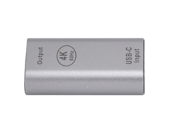 Adaptador Usb-c A Hdmi Convertidor De Audio Y Video 4k 60hz Con Carcasa De Aluminio