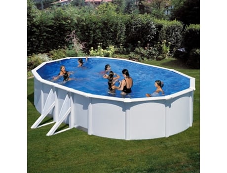 Piscina de Acero GRE Blanca (915x470x132 cm)