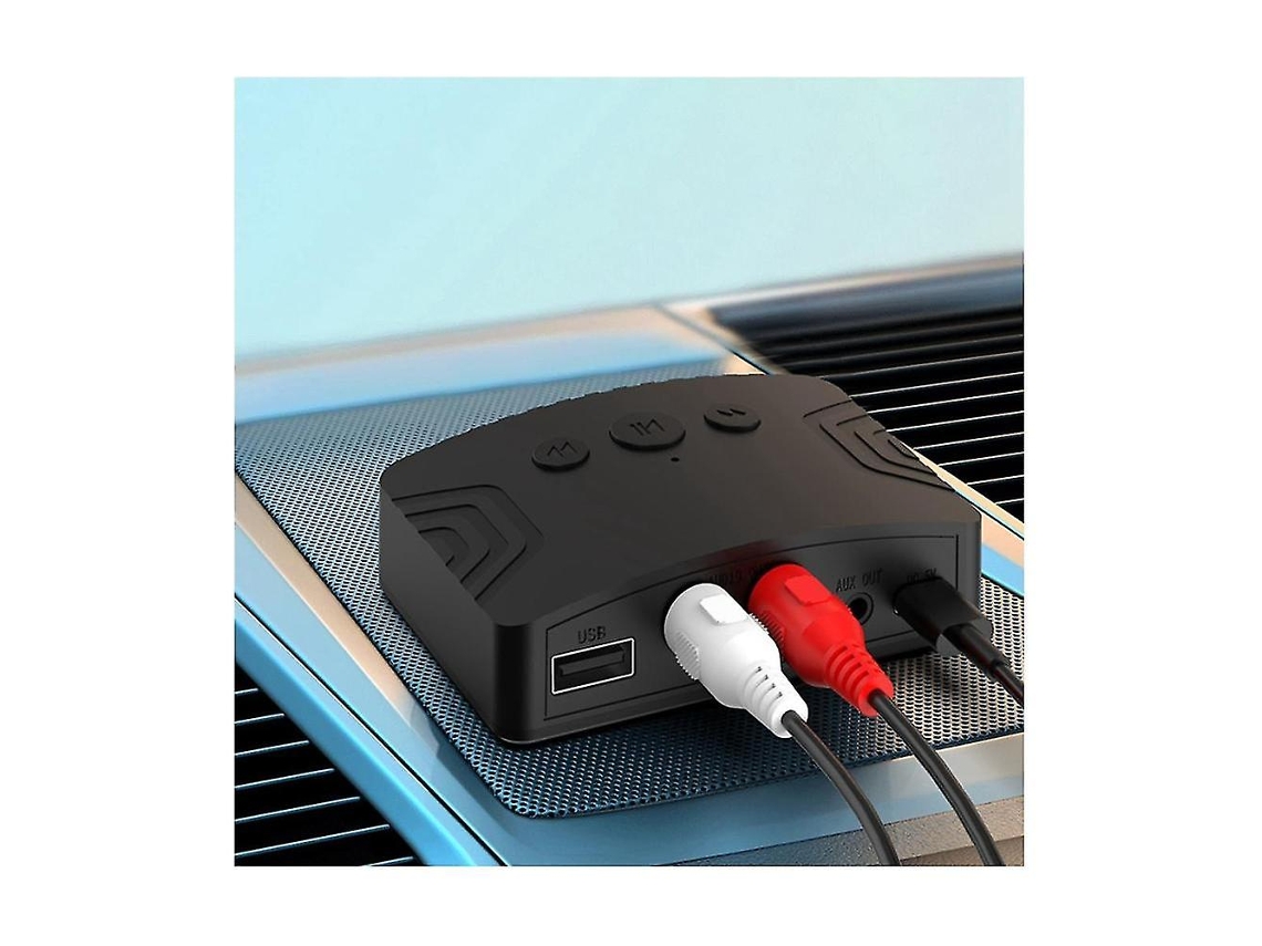 Receptor de música Bluetooth 5.3, adaptador Bluetooth, receptor de audio inalámbrico Bluetooth, altavoz Bluetooth Rosewell