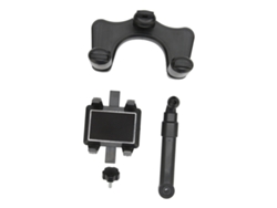 Soporte para teléfono con espejo retrovisor giratorio, retráctil y multifuncional, universal para la mayoría de los coches.