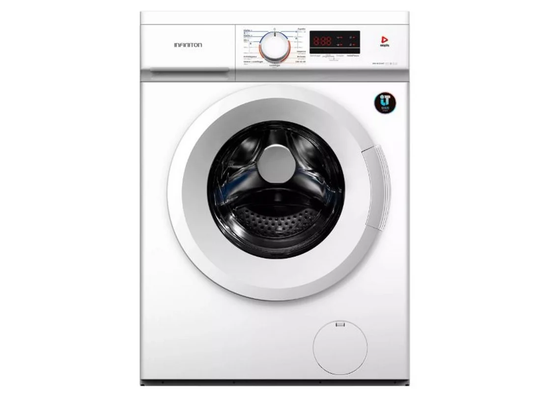Lavadora de carga frontal Infiniton Wm D74awt, 7 kg, 1400 rpm, A, Blanco